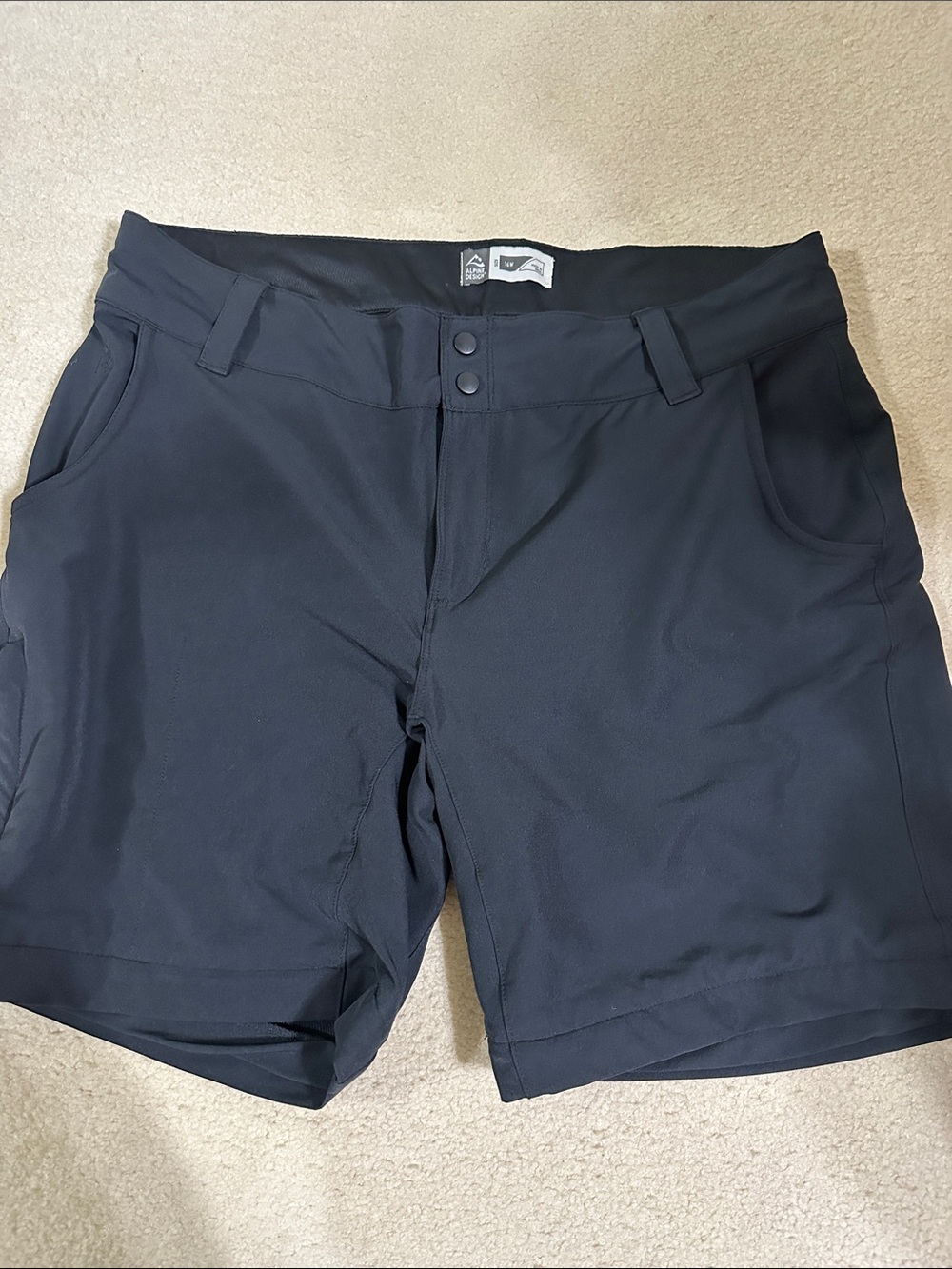 Alpine Design Black Women's Performance Shorts